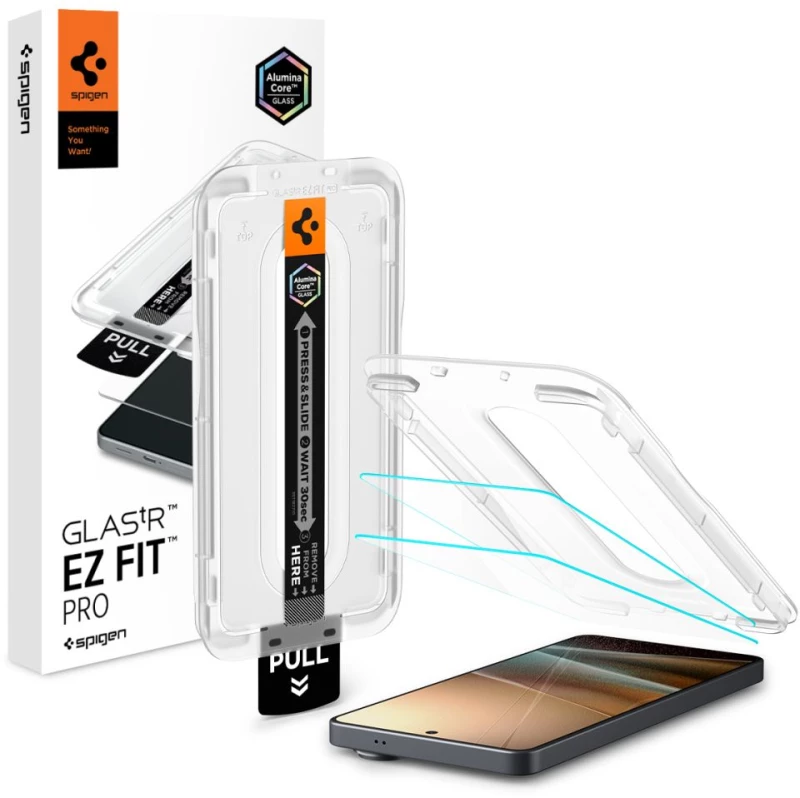 Spigen Glas.Tr Ez Fit Pro Anti Reflection Tempered Glass 2-pack for Samsung Galaxy S26 Ultra