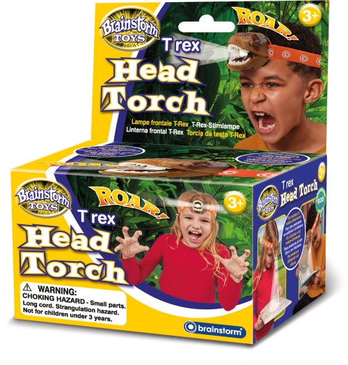 Brainstorm - T-Rex Head Torch (306-2065) / Toys
