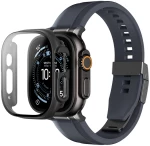 AmazingThing Radix Glass Screen Protector with Case for Apple Watch UItra 3 49mm - Black