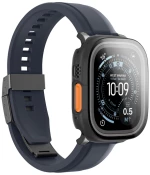 AmazingThing Radix Glass Screen Protector with Case for Apple Watch UItra 3 49mm - Black
