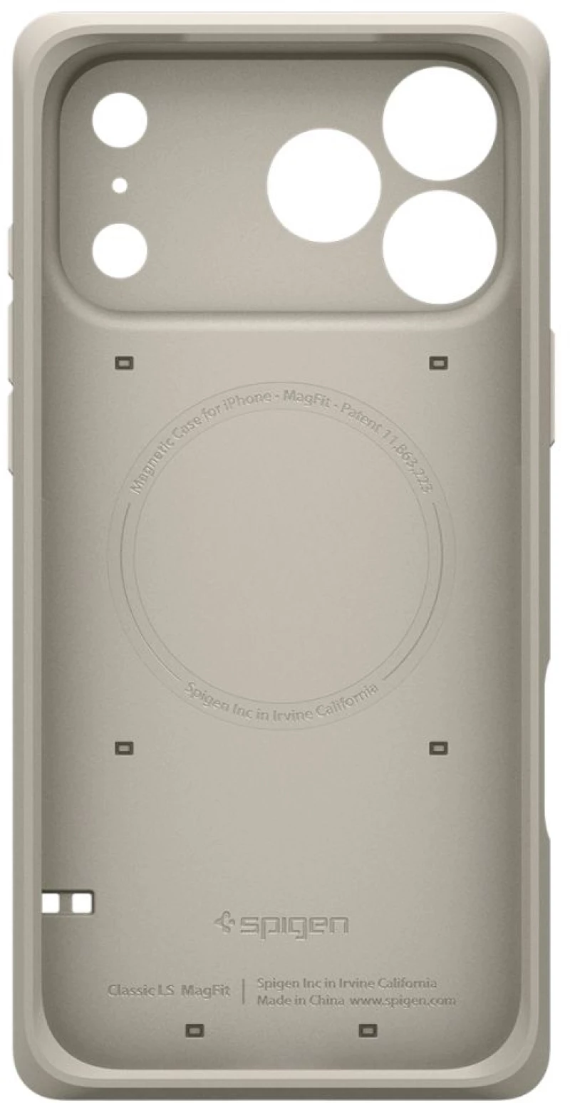 Spigen Classic LS MagSafe Case for iPhone 17 Pro - Beige
