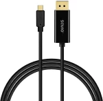 Savio CL-207 USB cable 2 m USB C Black