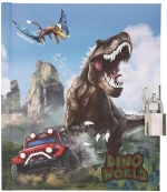 Dino World - Diary With Padlock (0413997) / Toys