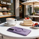 Tech-Protect MagFlex MagSafe Case for Samsung Galaxy A57 5G - Transparent Purple
