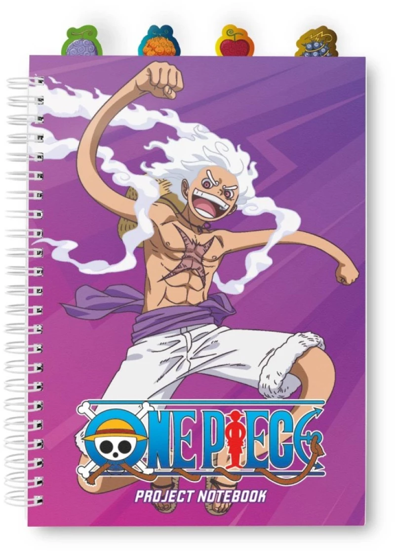 ONE PIECE - Luffy Gear 5 - A5 notebook + Dividers