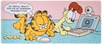 Garfield gaming desk mat