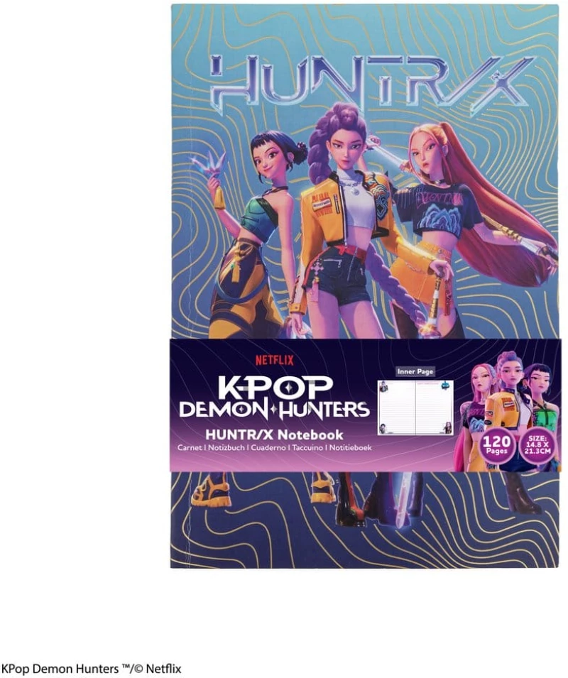 KPop Demon Hunters Notebook HUNTR/X