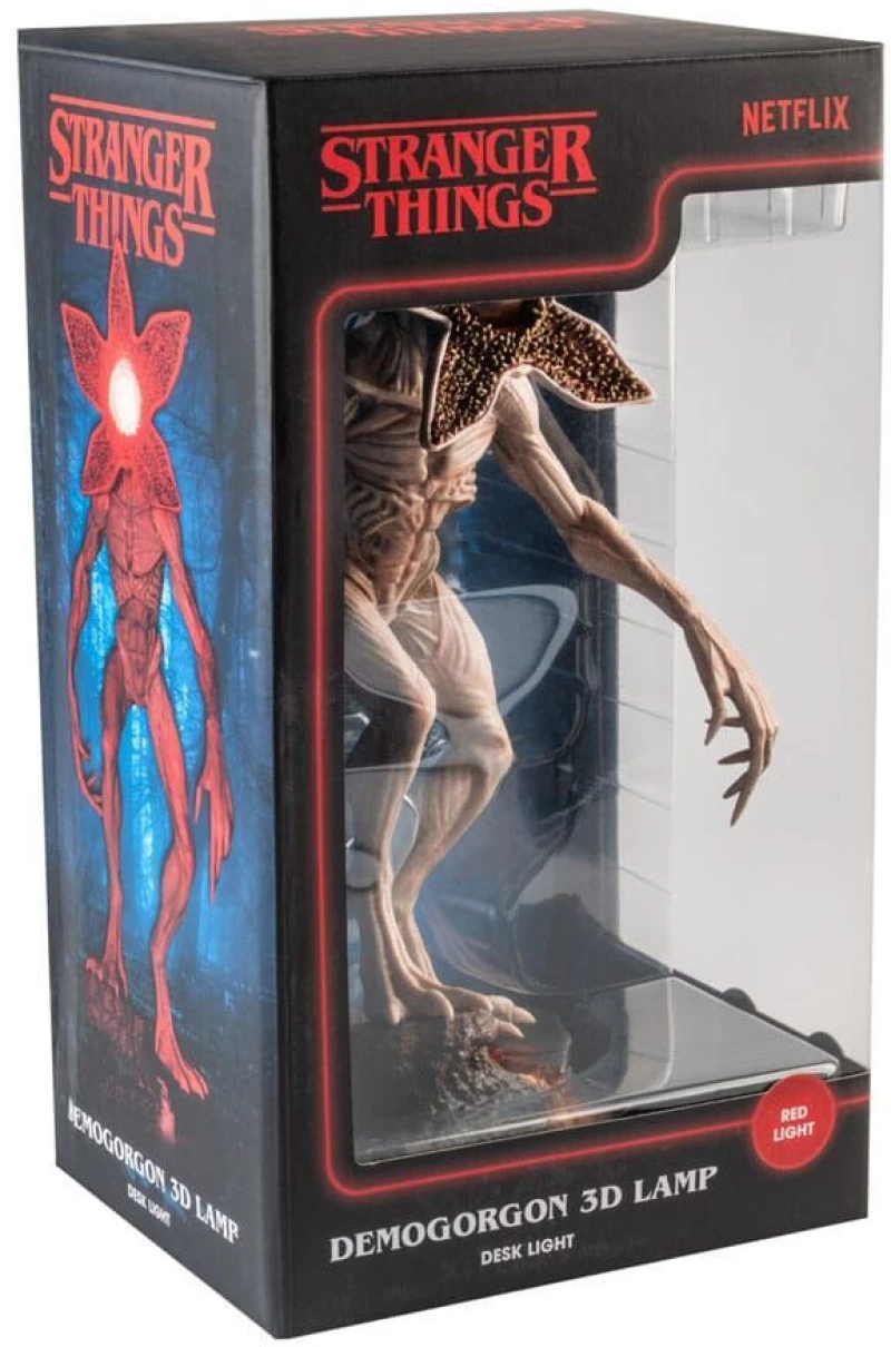 Stranger Things Lamp with USB-C Demogorgon
