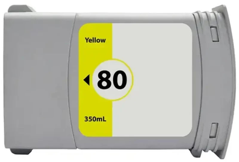 Συμβατό μελάνι HP 80 C4848A YELLOW