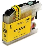 Συμβατό μελάνι Brother LC123 YELLOW