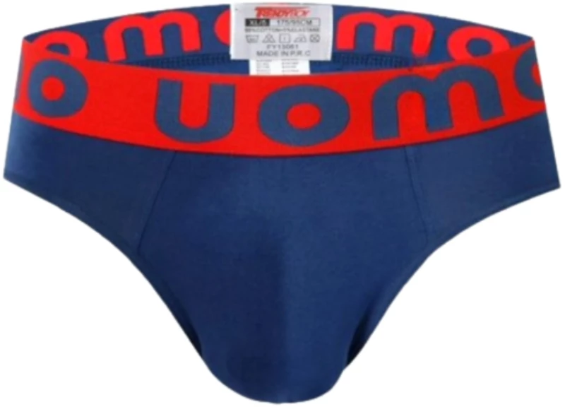 Ανδρικά Σλιπ Εξωτερικό Λάστιχο 3Pack 13061 - ΠΟΛΥΧΡΩΜΟ