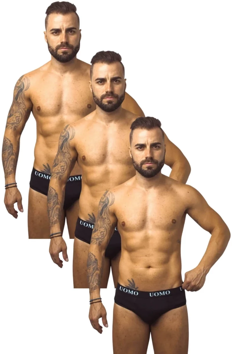 Σλιπ Ανδρικά 3Pack D1017 - ΜΠΛΕ