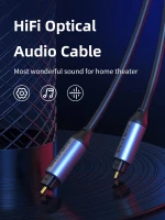 CABLETIME καλώδιο ήχου Toslink CT-AV380-P04GN  gold plated  5mm  1m  μαύρο