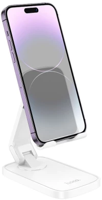 Επιτραπέζια Βάση Κινητού Hoco HD8 Foldable Stand White