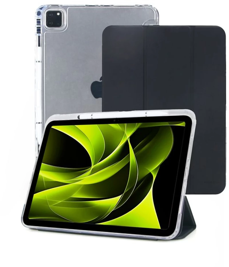 Θήκη Mobile Origin Easy Tablet Case για iPad Pro 11" (M5 2025 / M4 2024) – Transparent / Black (MO-TRA-iPDP11)
