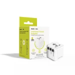 Αντάπτορας Ταξιδίου Mobile Origin PW30 Universal EU/UK/US/AUS White