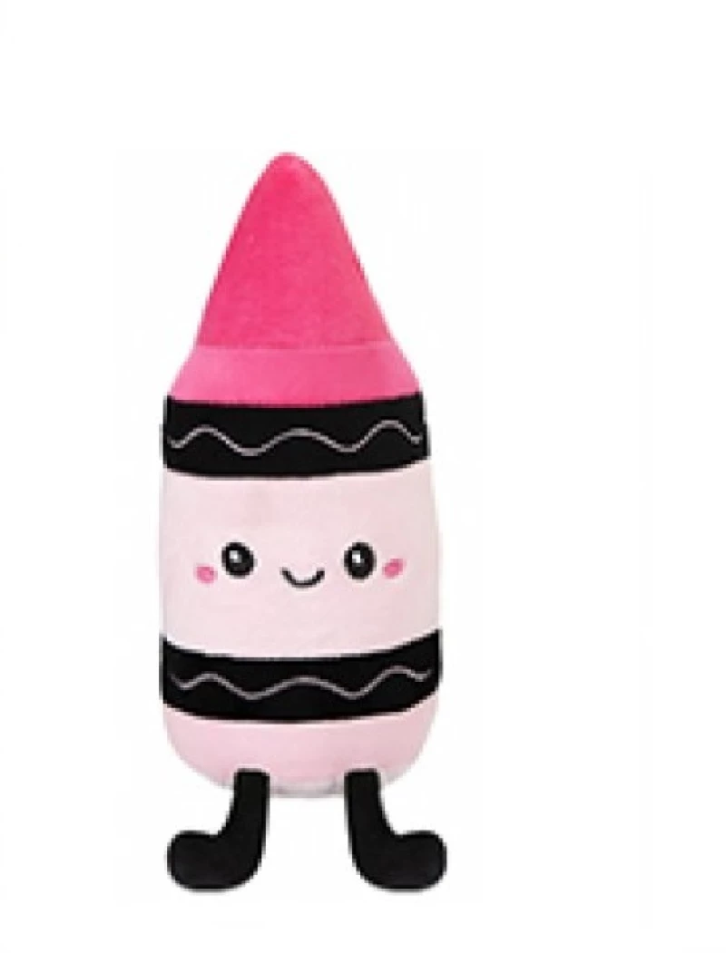 PMS Λούτρινο Softlings Schoolies 16cm – PM456287 (1τεμ.) Κηρομπογιά Ροζ