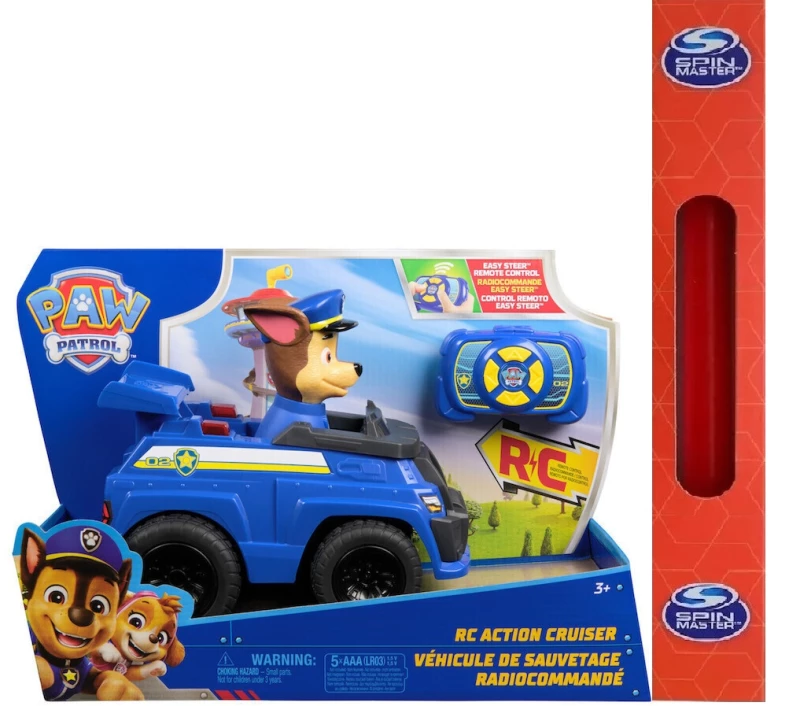 Παιχνιδολαμπάδα Spin Master Paw Patrol: R/C Action Cruiser - Chase Vehicle (6073298)