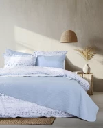 Κουβερλί Orion - Sky Blue / Light Blue Μπλε, Σιέλ, Τιρκουάζ Ημίδιπλο 180x240