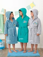 Μπουρνούζι Palamaiki Cool Grey 10-12