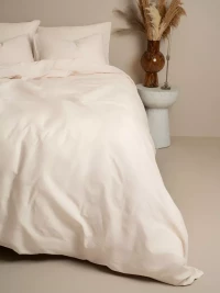 Παπλωματοθήκη Cotton Feelings 108 Ecru Μονή (170x250) - -