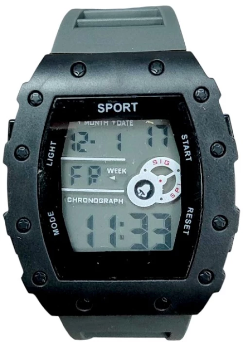 Ψηφιακό ρολόι χειρός - SH-9613 - 115187 - Grey