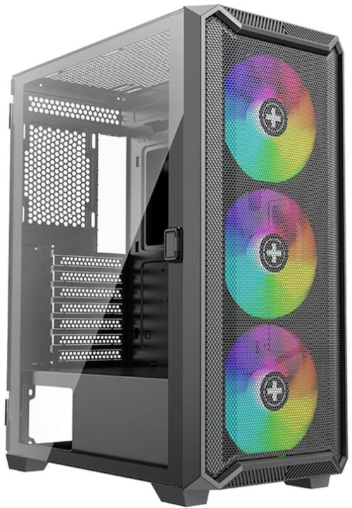 Case|XILENCE|ATX/micro ATX/Mini-ITX|Black|Midi Tower|PC|XG161