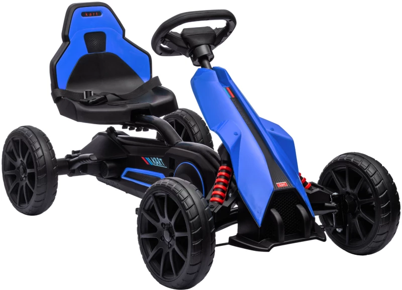 Go Kart Pedal Go Kart Reverse and Forward Gear, για παιδιά από 3 έως 8 ετών, μπλε