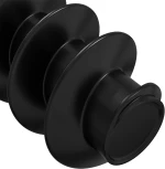 vidaXL Βίδα Κεφαλής Σockets 2 pcs Μαύρο M5 x 40 mm Σίδερο