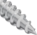 vidaXL Ξυλοβίδα 12 pcs Ασημί M4 x 28 mm Σίδερο