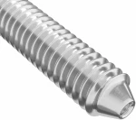 vidaXL Βίδες επίπλων 2 pcs Ασημί M6 x 120 mm Ατσάλι