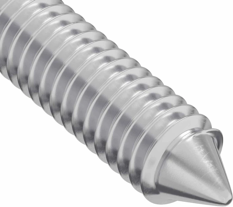 vidaXL Βίδα 12 pcs Ασημί M6 x 60 χιλ. Ατσάλι