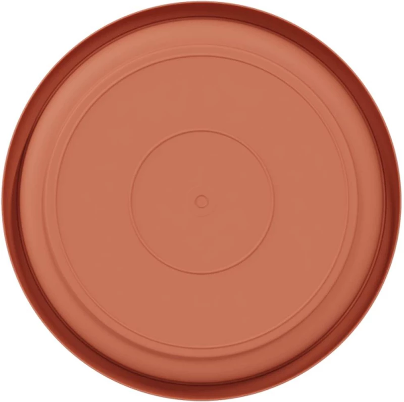 vidaXL Στρογγυλός Δίσκος Λουλουδιών 6 pcs Κεραμιδί Ø 17,5 x 2 εκ