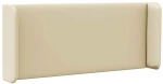 vidaXL Αυτί Κεφαλής Κρεμ 40,5 x 40,5 x 4 εκ PVC