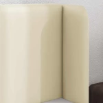 vidaXL Αυτί Κεφαλής Κρεμ 40,5 x 40,5 x 4 εκ PVC