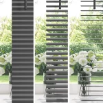 vidaXL Βενετσιάνικη Σκίαση Ασημί Γκρι 150 x 80 cm PVC