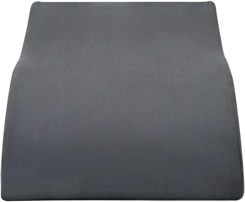 vidaXL Μαξιλάρι Ποδιών Γκρι 68 x 41 x 21 εκ PU Αφρός