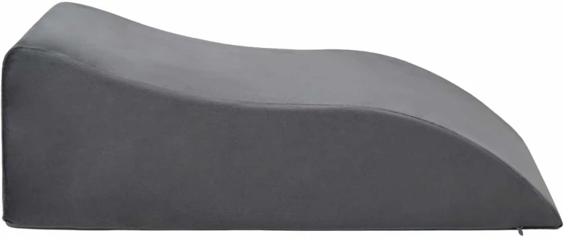 vidaXL Μαξιλάρι Ποδιών Γκρι 68 x 41 x 21 εκ PU Αφρός