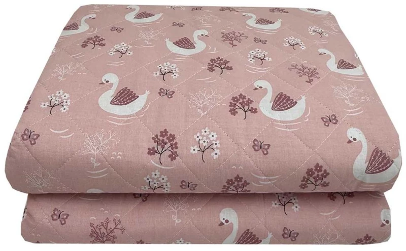 Κουβερλί παιδικό swan II από 100% βαμβάκι 160x250εκ.