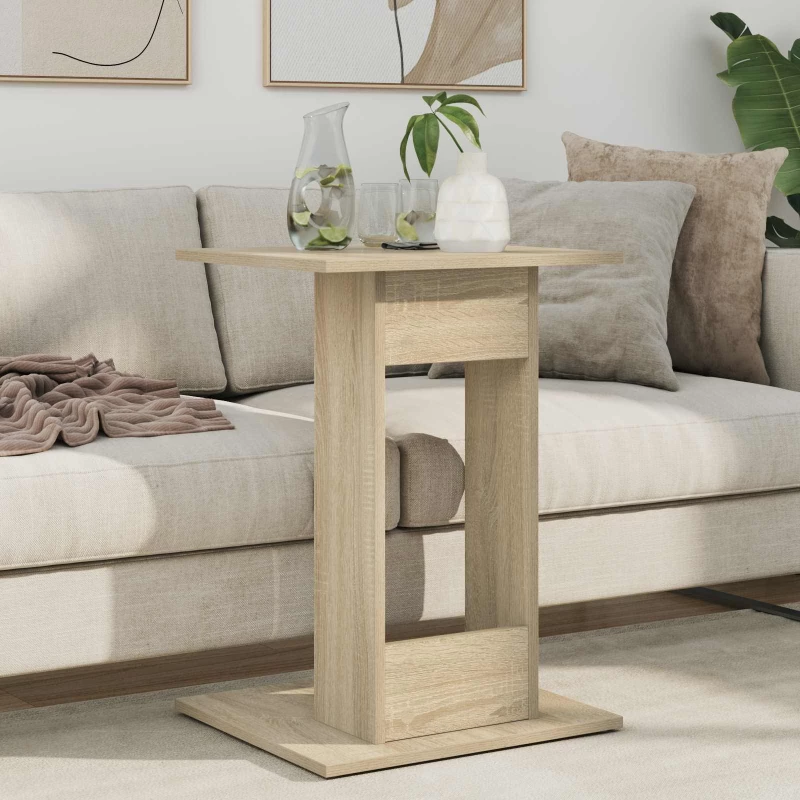 vidaXL Τραπεζάκι Πλευράς Δρύς Sonoma 45 x 40 x 62,5 εκ.