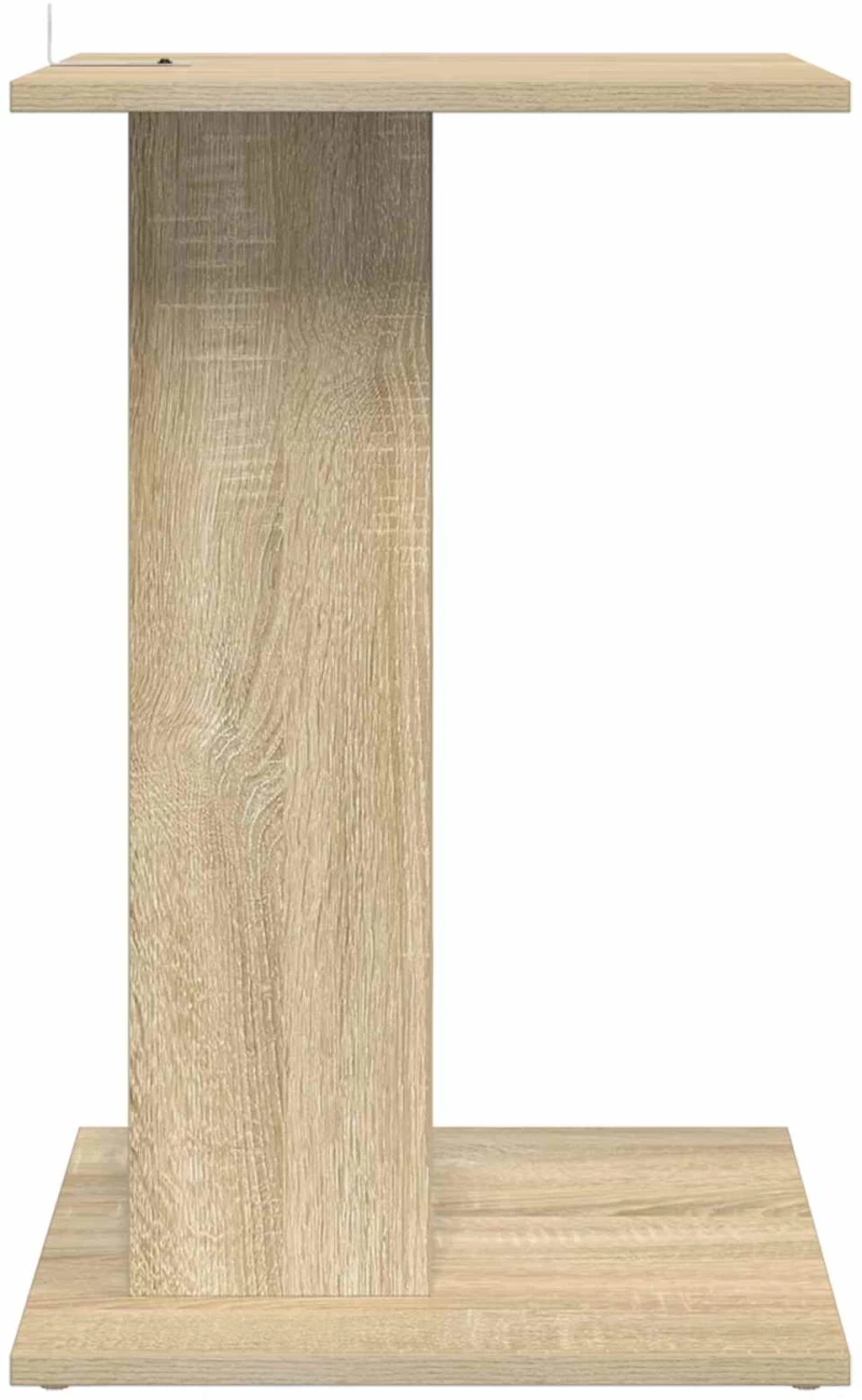 vidaXL Τραπεζάκι Πλευράς Δρύς Sonoma 45 x 40 x 62,5 εκ.