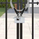 vidaXL Λουκέτο 6 pcs Ασημί Ατσάλι