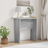 vidaXL Τραπέζι κονσόλας Γκρίζο Σονομα 93 x 40 x 75 εκ
