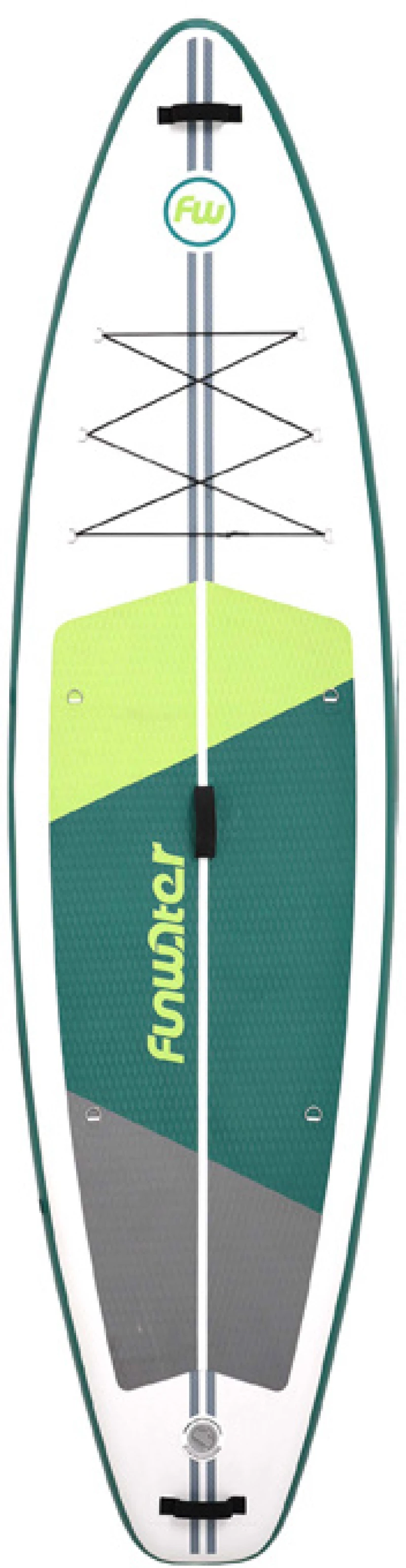 FunWater SUP paddleboard SUPFW69A (πράσινο-άσπρη)