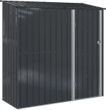 vidaXL Κηποσυνθέσεις Ανθρακί 203 x 85,5 x 200 εκ Μέταλλο
