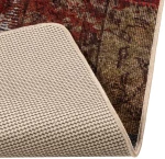 vidaXL Χαλί Runner MARSA Πολύχρωμο 50 x 100 cm Πολυέστερ και PVC