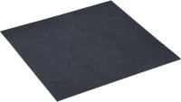 vidaXL Πλάκες Δαπέδου 55 pcs Μαύρο 5,11 m² PVC