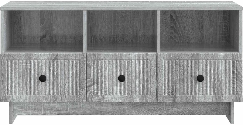 vidaXL Ντουλάπι TV Γκρι Sonoma 102 x 34,5 x 50 εκ. Επεξεργασμένο Ξύλο