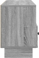 vidaXL Ντουλάπι TV Γκρι Sonoma 102 x 34,5 x 50 εκ. Επεξεργασμένο Ξύλο