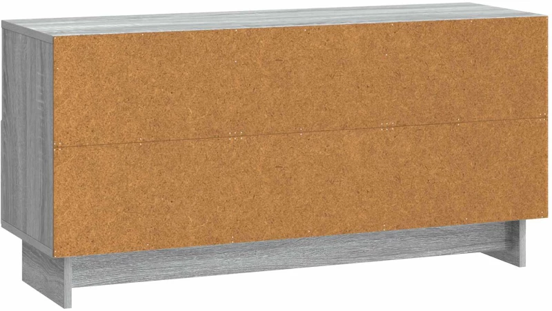vidaXL Ντουλάπι TV Γκρι Sonoma 102 x 34,5 x 50 εκ. Επεξεργασμένο Ξύλο